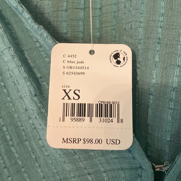 Out Of Town Top in Blue Jade Free People Color:Blue Jade - Picture 8 of 10